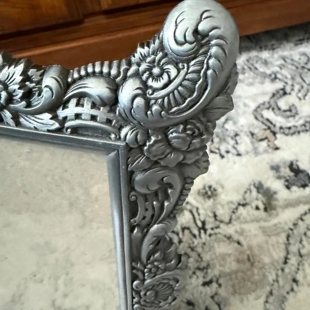 5 x 7 Heavy Pewter Frame ornate